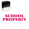 Self-Inking School Property Stamp