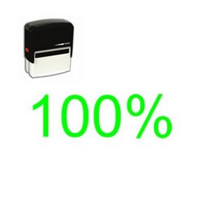 Self-Inking 100% Stamp