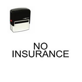 Self-Inking No Insurance Doctor Stamp