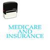 Large Self-Inking Medicare And Insurance Stamp