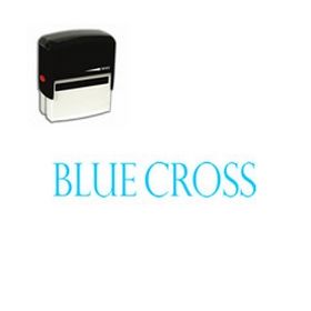 Self-Inking Blue Cross Stamp