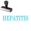 Large Hepatitis Rubber Stamp