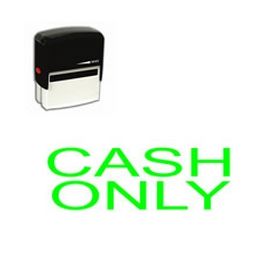 Self-Inking Cash Only Stamp