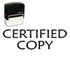 Self-Inking Certified Copy Stamp