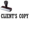 Clients Copy Rubber Stamp