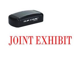 Pre-Inked Joint Exhibit Stamp