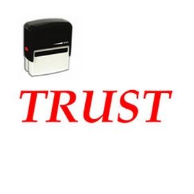 Self-Inking Trust Legal Stamp