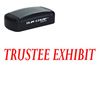 Pre-Inked Trustee Exhibit Stamp