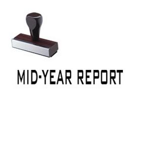 Mid-Year Report Rubber Stamp