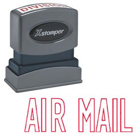 Air Mail Xstamper Stock Stamp