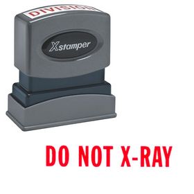 Do Not X-Ray Xstamper Stock Stamp