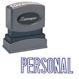 Blue Personal Xstamper Stock Stamp