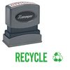 Green Recycle Xstamper Stock Stamp