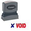 Two-color Void Xstamper Stock Stamp