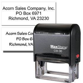 return address stamp self-inking