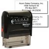 4 Line Self Inking Address Stamp