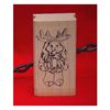 Bunny Reindeer Christmas Rubber Stamp