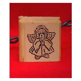 Bear Angel Art Craft Stamp