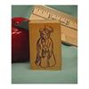 Bear Graduate Art Rubber Stamp