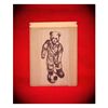 Soccer Bear Art Rubber Stamp