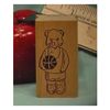Basketball Bear Art Rubber Stamp