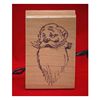 Santa Face Christmas Scrapbooking Stamp