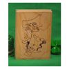 Leprechaun Standing Art Rubber Stamp