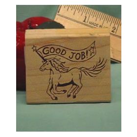 Good Job Art Rubber Stamp