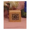 Flower Pattern Art Rubber Stamp