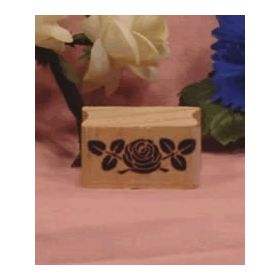 Small Rose Art Rubber Stamp