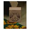 Cow Praying Art Rubber Stamp