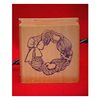 Yarn Wreath Art Rubber Stamp