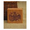 Basket of Eggs Art Rubber Stamp