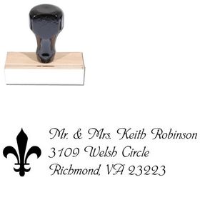 Phyllis Creative Address Ink Stamp