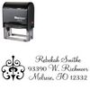 Self-Inking Montere Regular Custom Address Ink Stamp