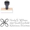 Loop Bernhard Fashion Personalized Address Ink Stamp