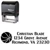 Self Ink 3 Basketball Address Stamp