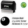 PSI Pre-Ink 8 Ball Orphan Dreams Inking Address Stamp