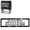 Self Stamping Inked Creative Address Stamper