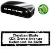 Slim Inked Creative Address Stamper