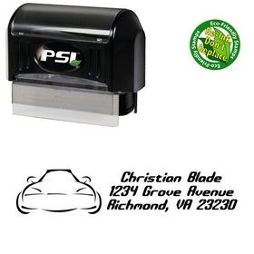 PSI Pre-Ink Car Detonate Address Stamper