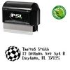 Pre-Inked Disco Ball Davis Custom Address Ink Stamp