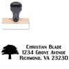 Tree Engebrechtre Personal Address Ink Stamp