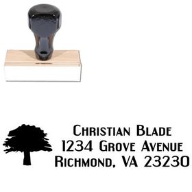 Tree Engebrechtre Personal Address Ink Stamp