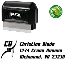 PSI Pre-Ink My Puma Customized Address Rubber Stamp