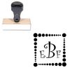 Curlz Monogram Initial Stamp