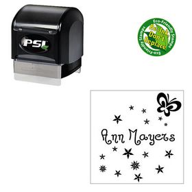 PSI Jandles Personal Monogrammed Rubber Stamp