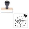 Jandles Personal Monogrammed Rubber Stamp