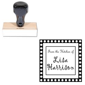 Gigi Customized Square Monogram Stamp