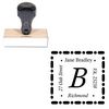 Calisto Address Monogram Stamp